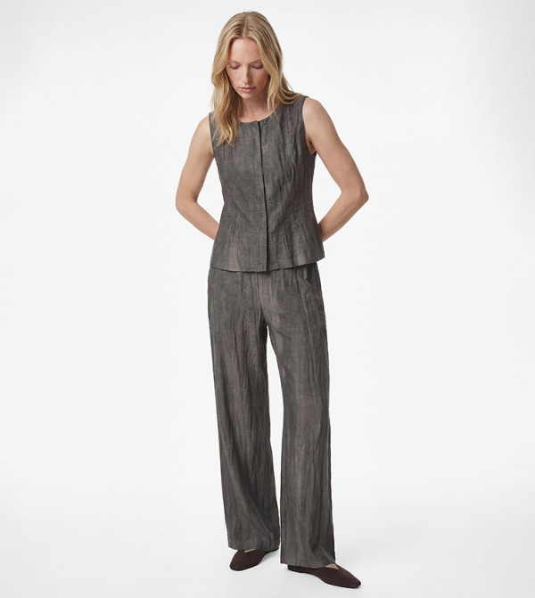 Koton  Clothing - Grey Sleeveless Tops