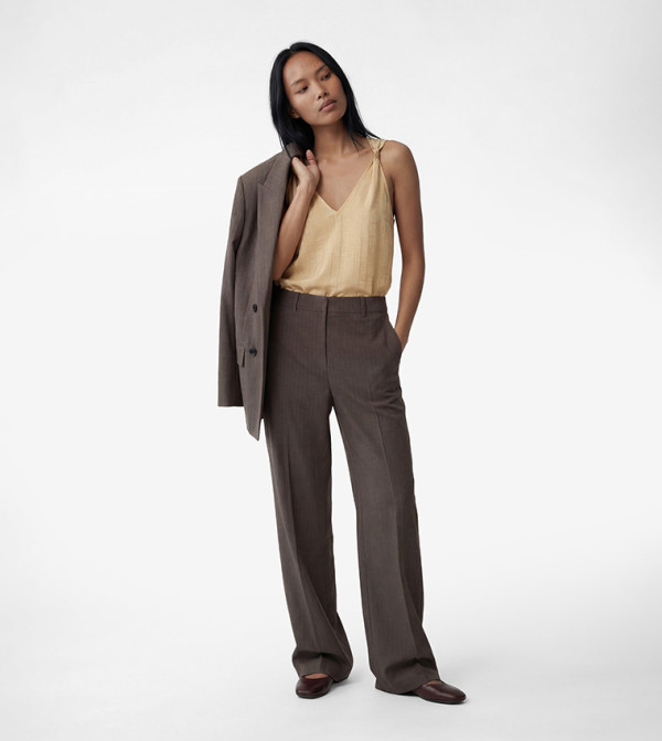 كوتون كوتون - بيج Sleeveless Tops