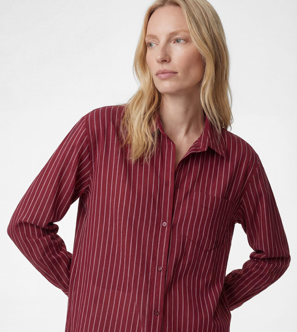 Koton  summer-tailoring - Burgundy Shirts