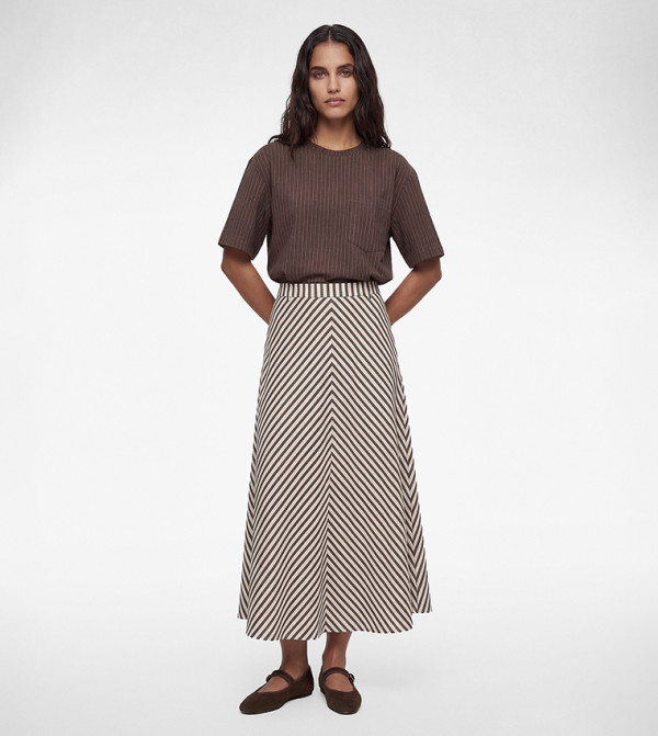 كوتون  تنانير طويلة - متعدد Maxi Skirts