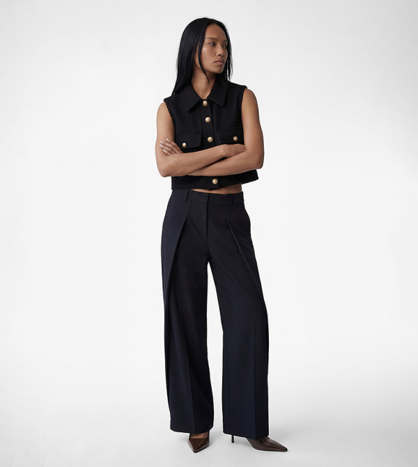 كوتون  فيستات - أسود معاطف للخصر