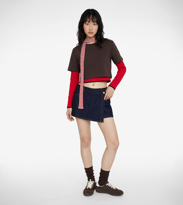 Koton  Denim shorts - Navy Denim shorts