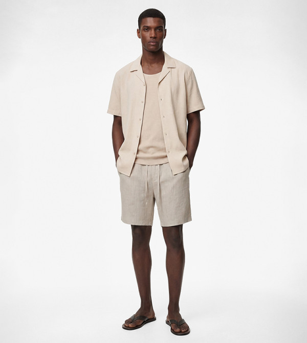 Koton Koton - Beige Short Sleeves