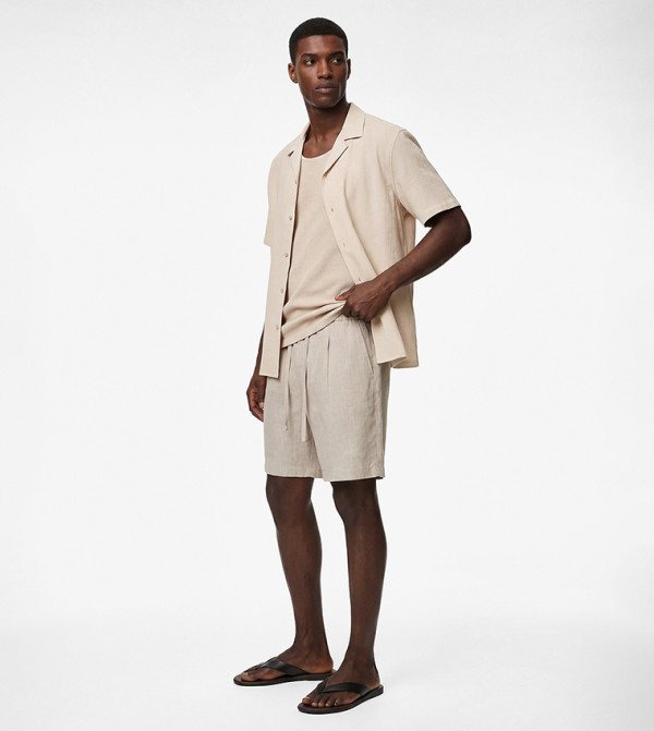 Koton Koton - Beige Short Sleeves