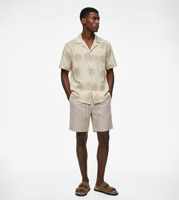Koton Koton - Beige Short Sleeves