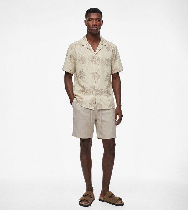 Koton Koton - Beige Short Sleeves