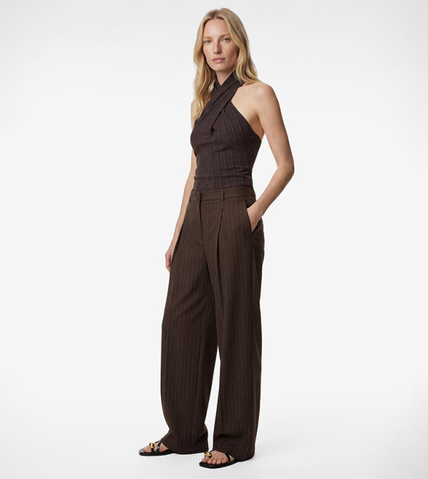 Koton  Casual Pants - Brown Casual Pants