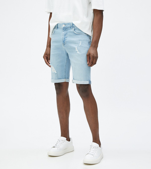 Koton  Denim Shorts - Blue Denim shorts