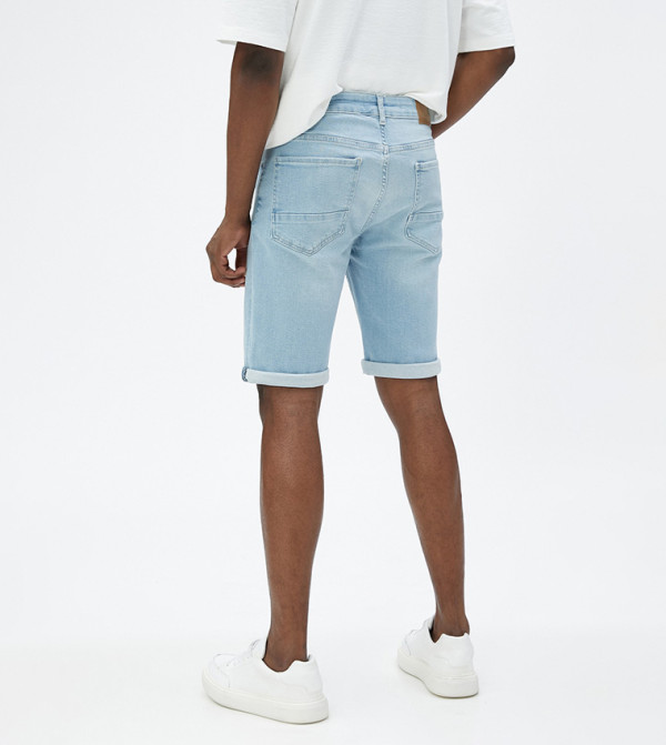 Koton  Denim Shorts - Blue Denim shorts