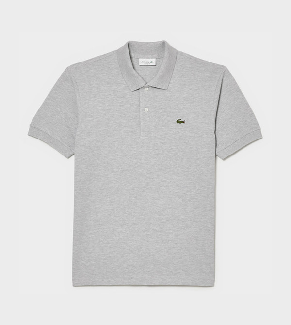 Lacoste Lacoste - Grey Polo T-shirts