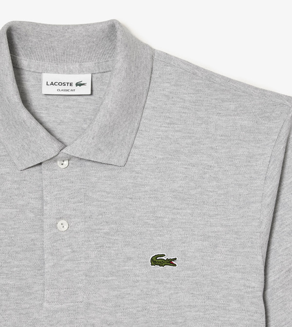 Lacoste Lacoste - Grey Polo T-shirts