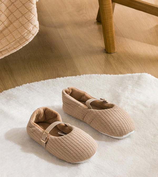 LC Waikiki  Shoes - Beige Bedroom Slippers