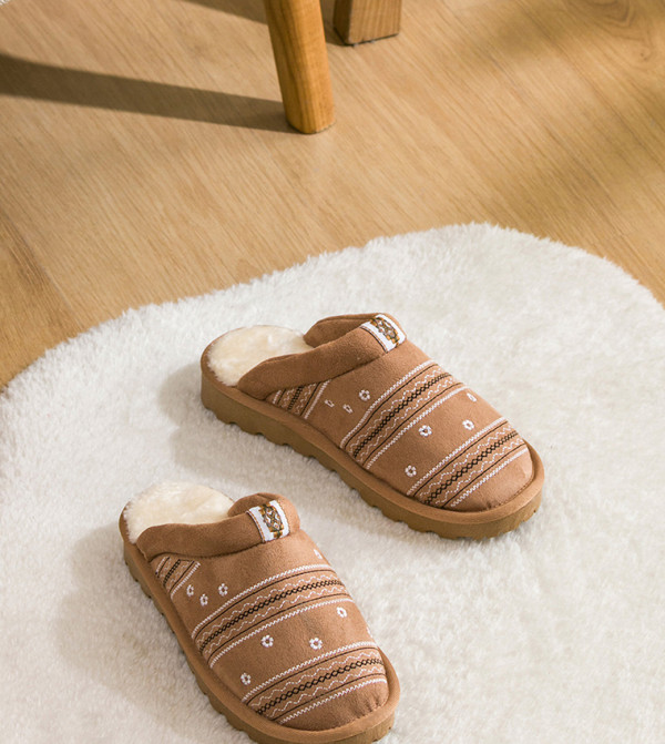 LC Waikiki  Shoes - Brown Bedroom Slippers