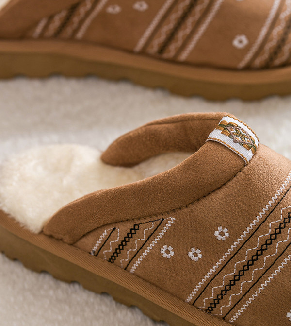 LC Waikiki  Shoes - Brown Bedroom Slippers