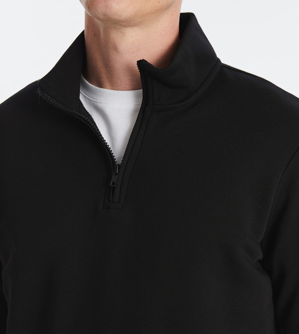 LC Waikiki  Hoodies & Sweatshirts - Black Sweatshirts