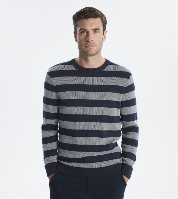 اٍل سي واي كيكي  سترات بياقة دائرية - متعدد Round Neck Sweaters