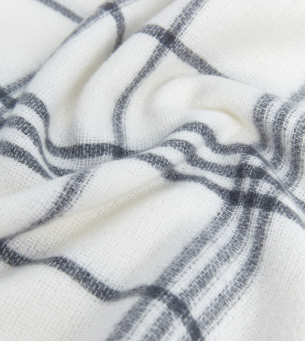 LC Waikiki  Scarves - Ecru Woven Scarves