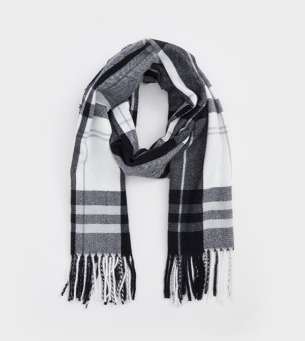 LC Waikiki  Blanket Scarves - BLACK Non Leather Belts