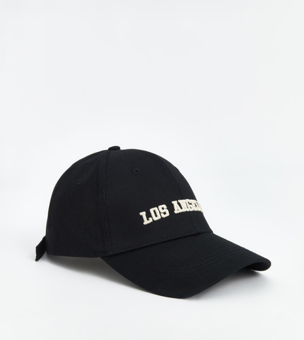 LC Waikiki  Caps & Hats - Black Baseball Caps
