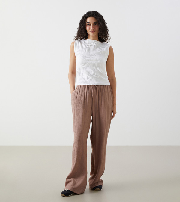 LC Waikiki - Brown Pants & Leggings