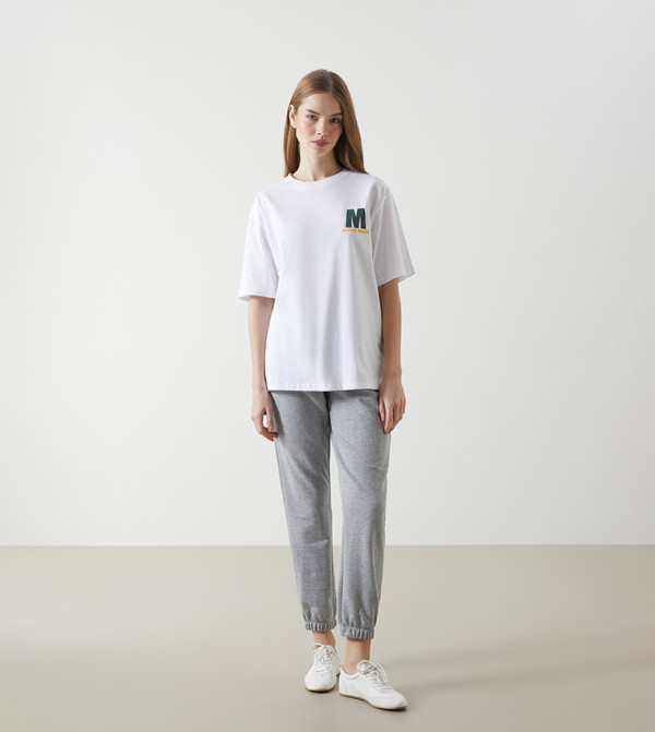 LC Waikiki  Clothing - White Casual T-Shirts