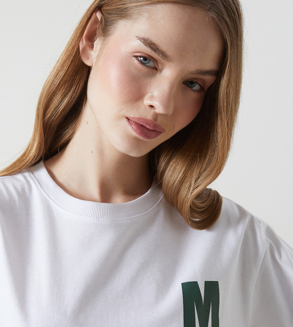 LC Waikiki  Clothing - White Casual T-Shirts