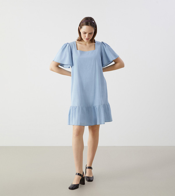 LC Waikiki  - Blue Casual Dresses
