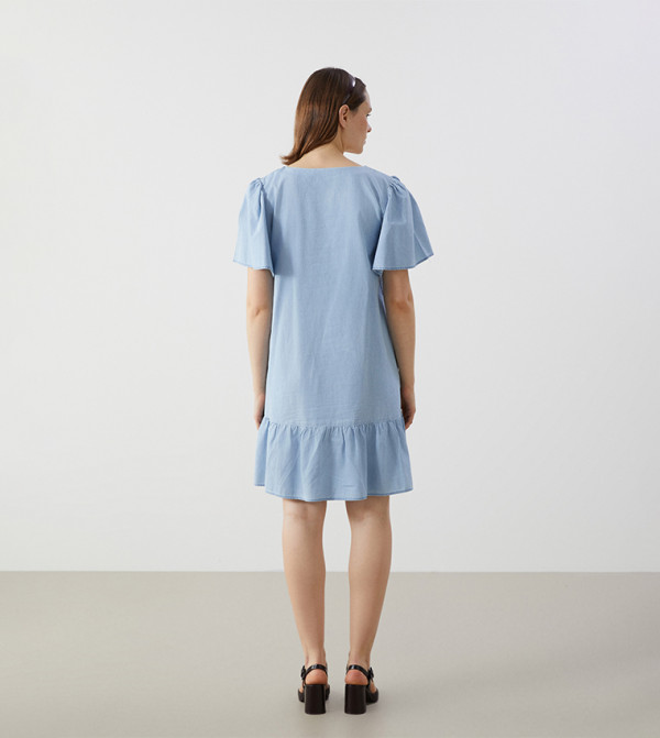 LC Waikiki  - Blue Casual Dresses