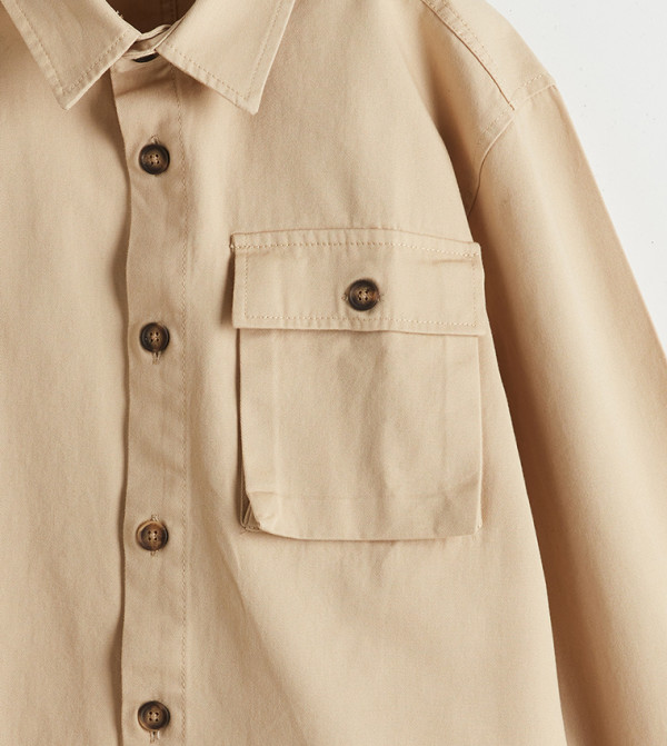 LC Waikiki Clothing - Beige Shirts