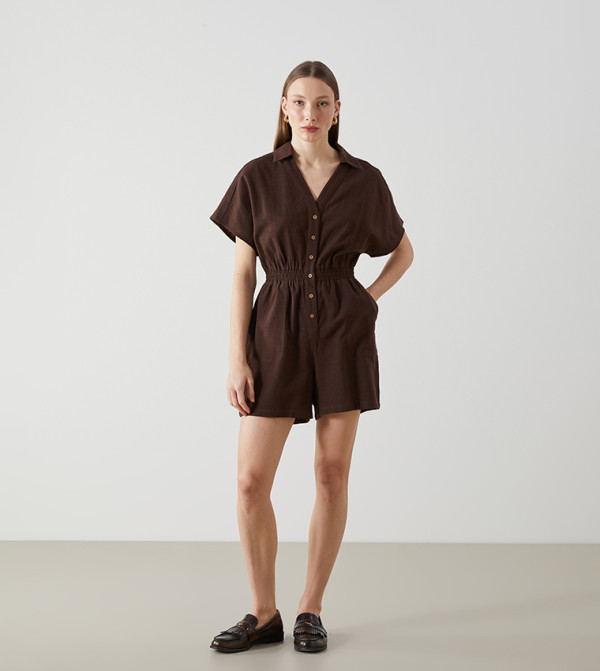 LC Waikiki  Jumpsuits - Beige Playsuits