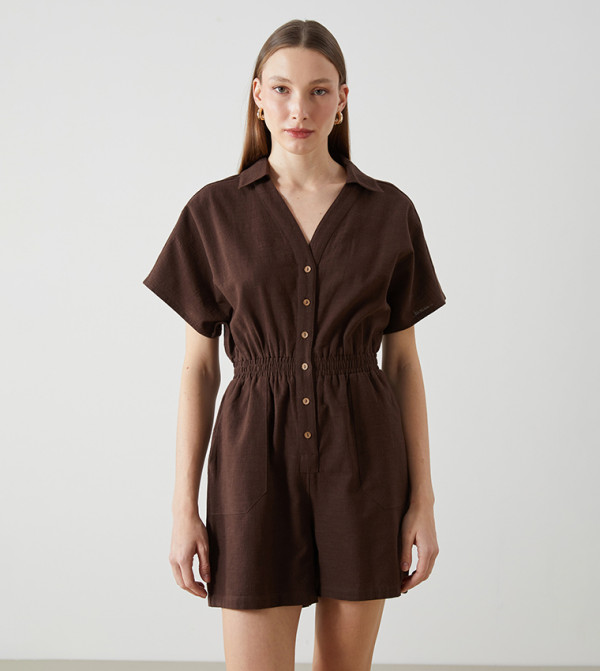 LC Waikiki  Jumpsuits - Beige Playsuits