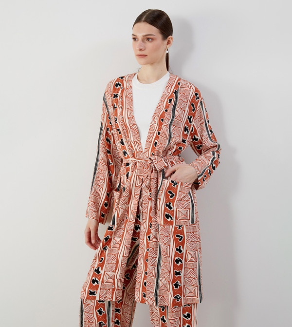 LC Waikiki  Kimonos - Orange Kimonos