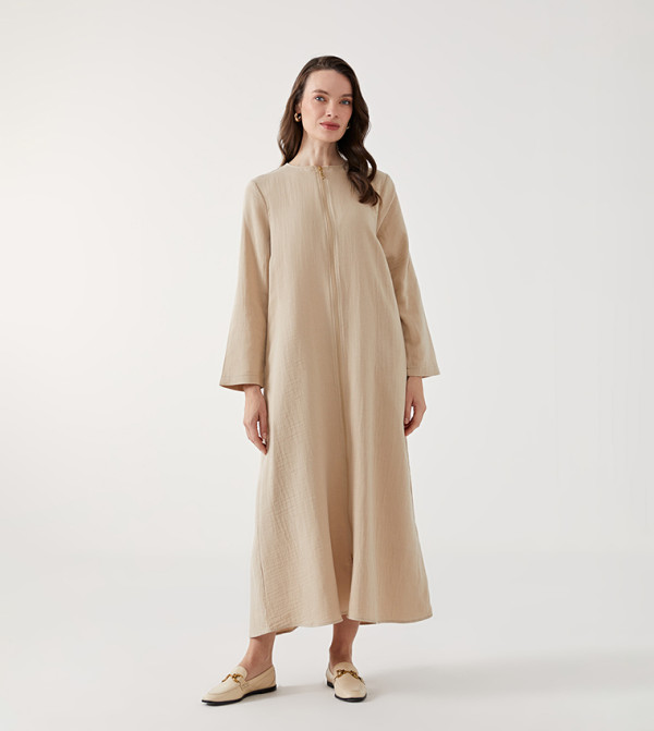 LC Waikiki  Abayas - Beige Abayas