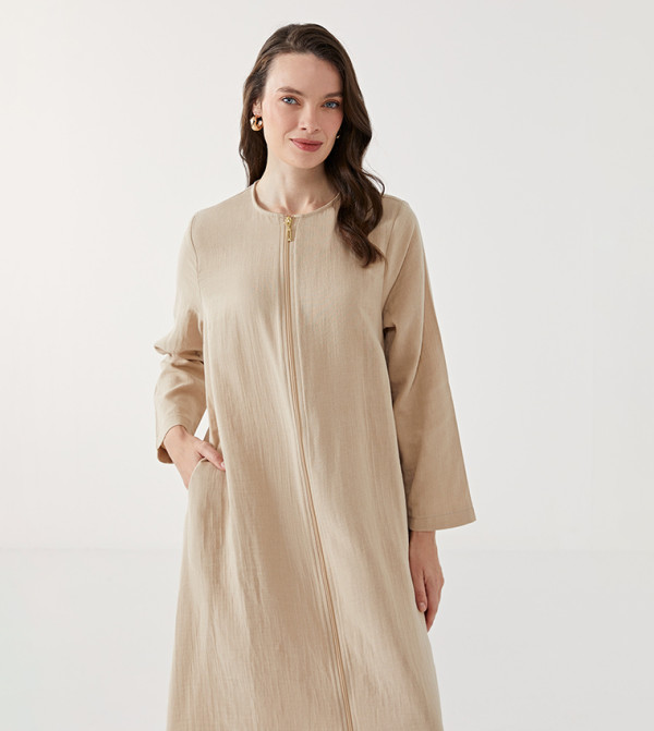 LC Waikiki  Abayas - Beige Abayas
