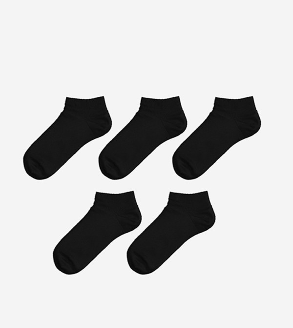 LC Waikiki  Socks - Black Ankle Length Socks