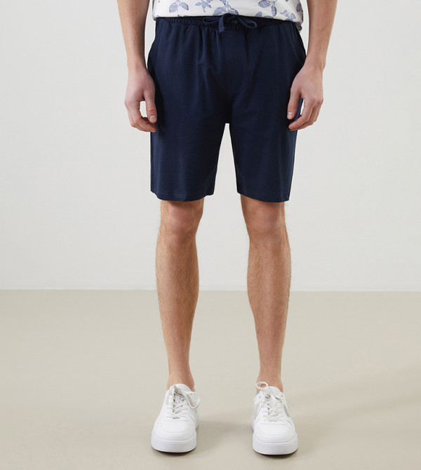 LC Waikiki  Casual Shorts - Navy Casual Shorts