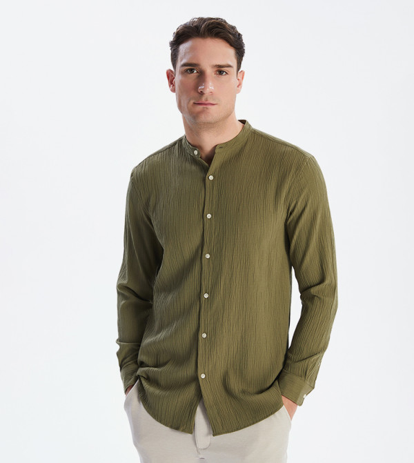 اٍل سي واي كيكي  ملابس - أخضر Long Sleeves