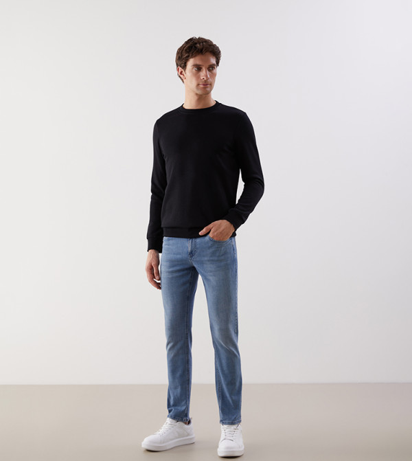 LC Waikiki  Sweatshirts - Black Sweatshirts