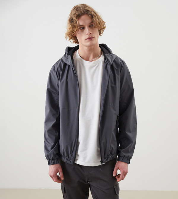 LC Waikiki  Overcoats - Grey Overcoats
