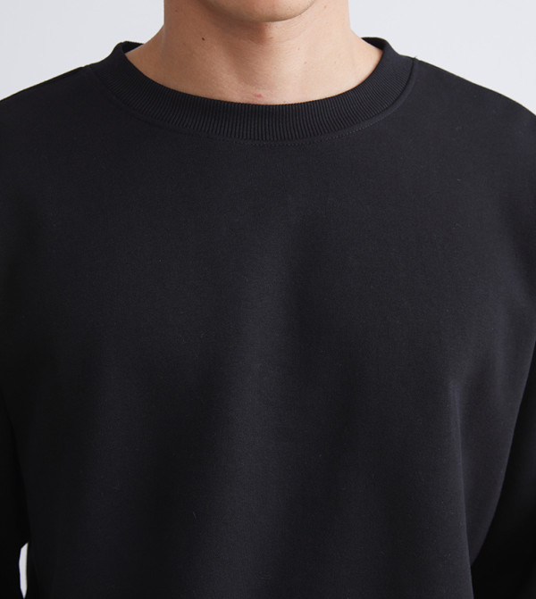 LC Waikiki  Sweatshirts - Black Sweatshirts