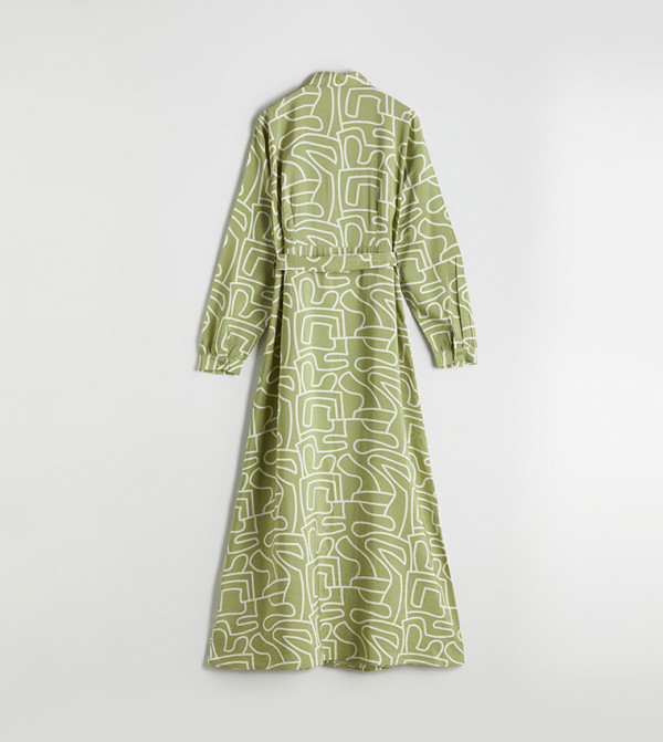 LC Waikiki LC Waikiki - Green Midi Dresses