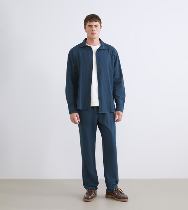 اٍل سي واي كيكي  ملابس - أزرق مخضر Long Sleeves