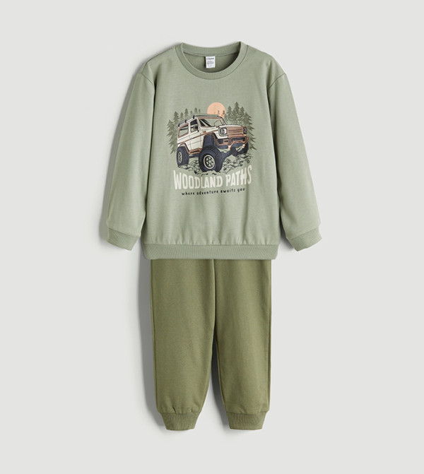 LC Waikiki  Sets - Green clothing sets