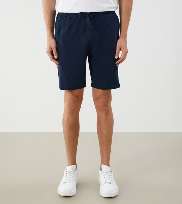 LC Waikiki  Casual Shorts - Navy Casual Shorts