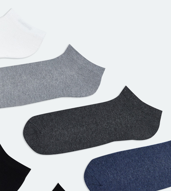 اٍل سي واي كيكي  جوارب للكاحل  - متعدد Ankle Length Socks