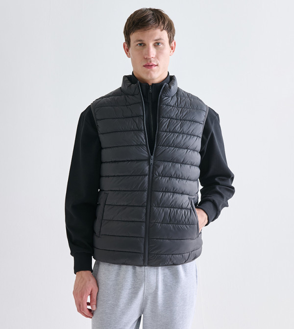 اٍل سي واي كيكي جاكيتات منفوخة - رمادي Puffer Jackets