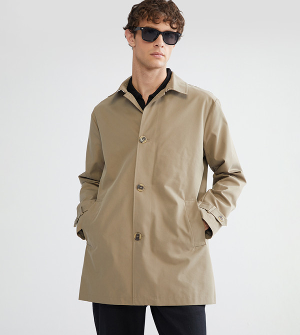 LC Waikiki  Overcoats - Beige Overcoats