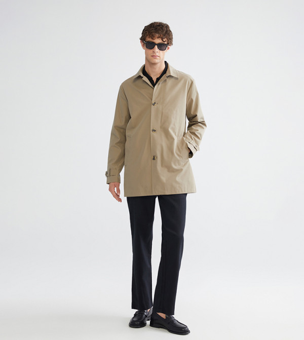 LC Waikiki  Overcoats - Beige Overcoats