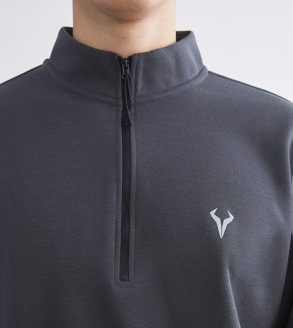 LC Waikiki  Hoodies & Sweatshirts - Charcoal Sweatshirts