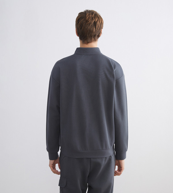 LC Waikiki  Hoodies & Sweatshirts - Charcoal Sweatshirts